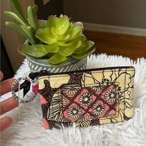 Vera Bradley Zip ID case wallet 🤎